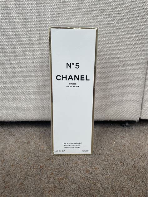 chanel no 5 body satin spray